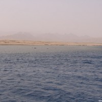 Blick vom Tauchplatz Richtung Land, Mai 2007