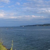 Blick nach links (Richtung Überlingen und Tauchplatz Seezeichen 24), Juli 2005