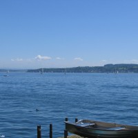 Blick auf den See von der Promenade aus, Mai 2005