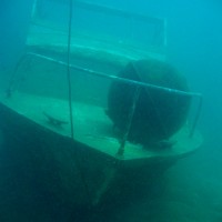 Das Bootswrack, Mai 2005