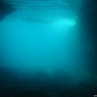 Blick hinaus aus der oberen Höhle, September 2005