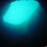 Höhle mit ca. 3 Meter Durchmesser, Juli 2002